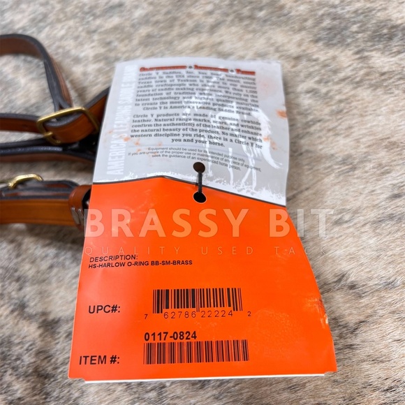 Circle Y Kenny Harlow Secure Trail Headstall - Picture 3 of 3